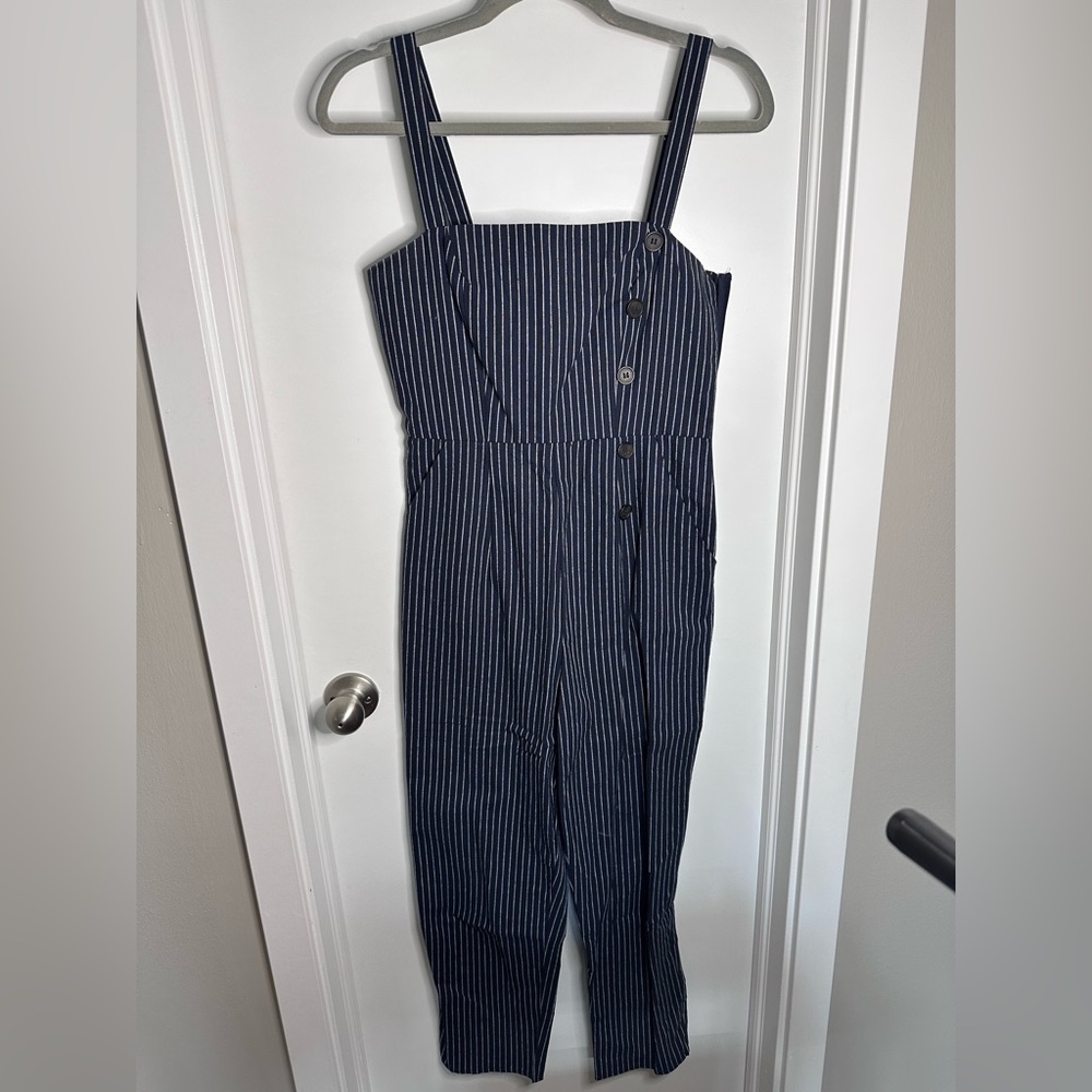Striped jumpsuit